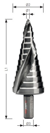 Stupňovitý vrták ULTIMATECUT HSS